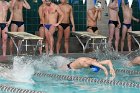 Swimming vs Babson  Wheaton College Swimming & Diving vs Babson College. - Photo By: KEITH NORDSTROM : Wheaton, Swimming